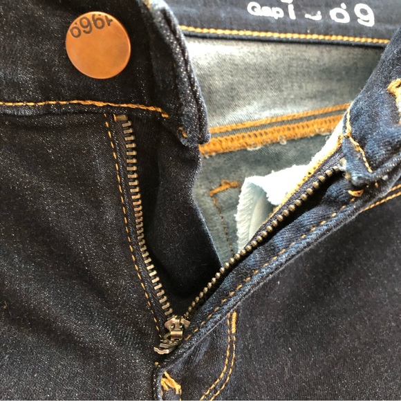 GAP low-rise dark wash jegging size 26r - Picture 2 of 9